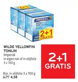Alvo Wilde yellowfin tonijn aanbieding