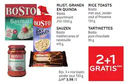 Alvo Bosto rice toasts aanbieding