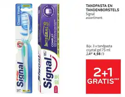 Alvo tandpasta en tandenborstels aanbieding