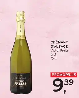 Alvo Crémant d'alsace victor preiss brut aanbieding