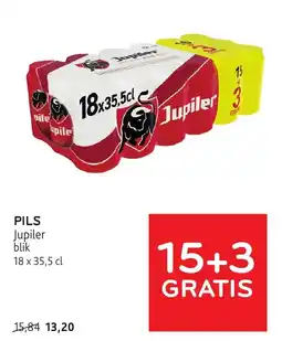 Alvo Pils Jupiler blik aanbieding