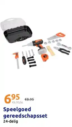 Action Speelgoed gereedschapsset aanbieding
