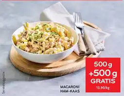 Alvo Macaroni ham-kaas aanbieding