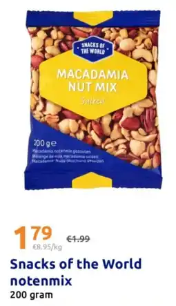 Action Snacks of the World notenmix aanbieding