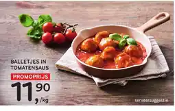 Alvo Balletjes in tomatensaus aanbieding