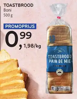 Alvo Toastbrood boni aanbieding