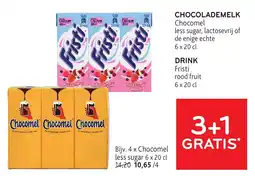 Alvo Chocomel less sugar aanbieding