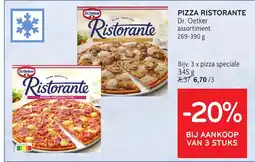 Alvo Pizza ristorante dr.oetker aanbieding