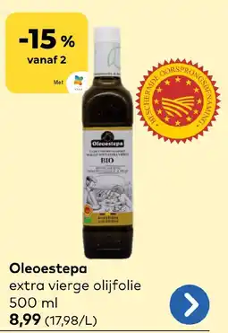Bio Planet Oleoestepa extra vierge olijfolie aanbieding
