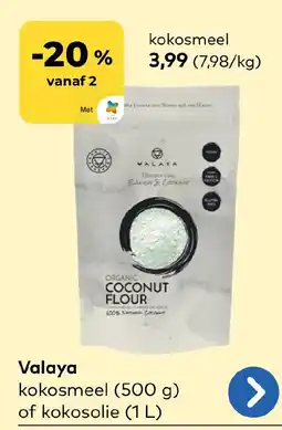 Bio Planet Valaya kokosmeel aanbieding