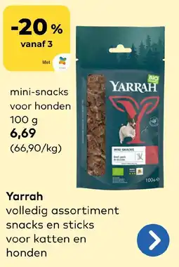 Bio Planet mini-snacks voor honden aanbieding