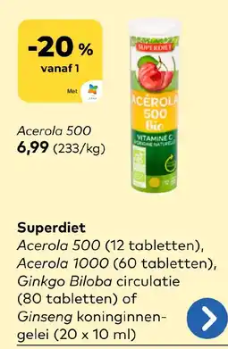Bio Planet Acerola 500 aanbieding