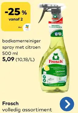 Bio Planet badkamerreiniger spray aanbieding