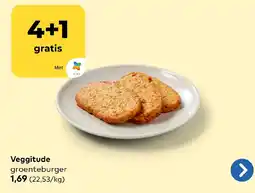 Bio Planet Veggitude groenteburger aanbieding