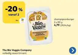 Bio Planet champignonburger aanbieding