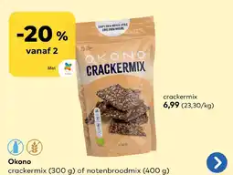 Bio Planet Okono crackermix aanbieding