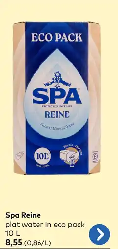 Bio Planet Spa Reine plat water in eco pack aanbieding