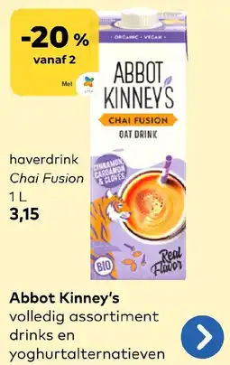 Bio Planet haverdrink chai fusion aanbieding