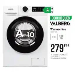 Electro Depot Wasmachine valberg aanbieding