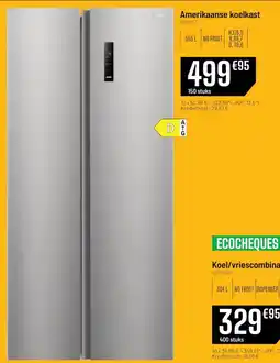 Electro Depot Amerikaanse koelkast aanbieding