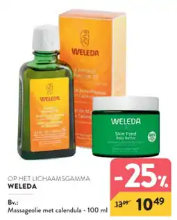 Di Massageolie met calendula aanbieding
