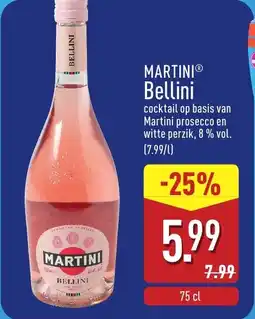 ALDI Martini Bellini aanbieding