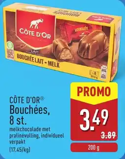 ALDI Côte d'or Bouchées aanbieding
