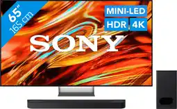 Coolblue Sony Bravia 7 II True RGB 65 (2026) + Sony Bravia Theatre Bar 6 Noir aanbieding