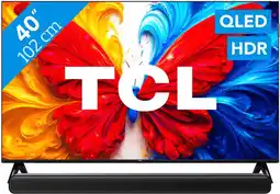 Coolblue TCL 40 QLED S5L 4K (2026) + TCL S45H 2.0 Barre de Son aanbieding