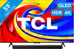 Coolblue TCL 55 QLED P79L 4K (2026) + TCL S45H 2.0 Barre de Son aanbieding