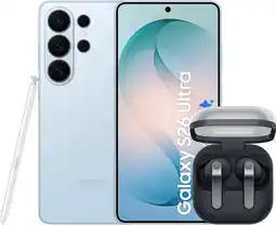 Coolblue Samsung Galaxy S26 Ultra 256GB Lichtblauw 5G + Samsung Galaxy Buds4 Pro Zwart aanbieding