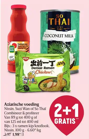 Delhaize Aziatische voeding aanbieding