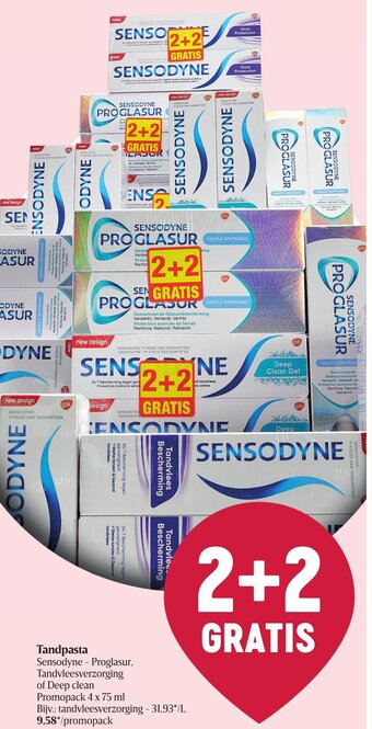 Delhaize Tandpasta aanbieding
