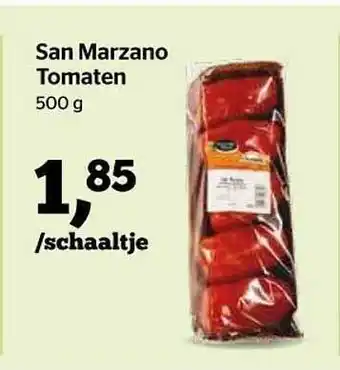 Spar Express San Marzano Tomaten 500 G aanbieding
