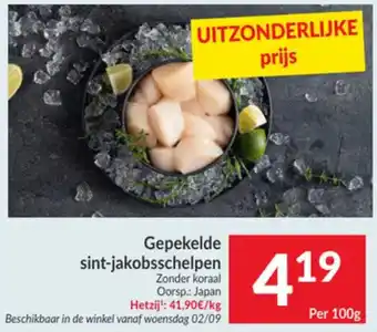 Gepekelde sint-jakobsschelpen
