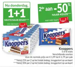 Intermarché Knoppers aanbieding