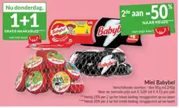 Intermarché Mini Babybel aanbieding