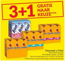 Intermarché Chocomel of Fristi aanbieding