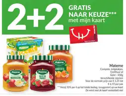 Intermarché Materne compote aanbieding