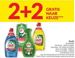 Intermarché Dreft Afwasmiddel aanbieding