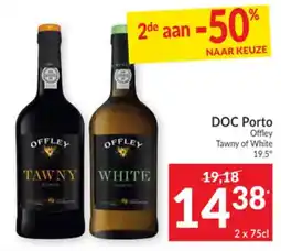 Intermarché Doc porto offley tawny of white aanbieding