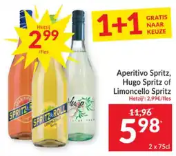 Intermarché Aperitivo Spritz Hugo Spritz of Limoncello Spritz aanbieding