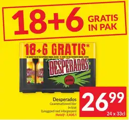 Intermarché Desperados gearomatiseerd bier aanbieding