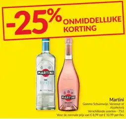 Intermarché Martini Gamma Schuimwijn, Vermout of Alcoholvrij aanbieding
