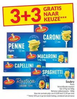 Intermarché Soubry Pasta aanbieding