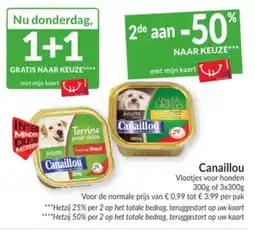 Intermarché Canaillou Vlootjes voor honden aanbieding