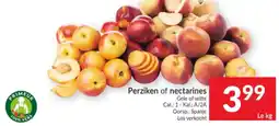 Intermarché Perziken of nectarines aanbieding