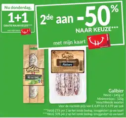 Intermarché Galibier worst of ministronkjes aanbieding