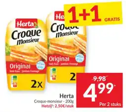 Intermarché Herta Croque-monsieur aanbieding