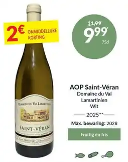 Intermarché AOP Saint-Véran aanbieding